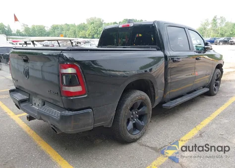 2019 Ram 1500 Big Horn/Lone Star 4X4 5'7 Box from USA, damaged, VIN 1C6SRFFT6KN687582